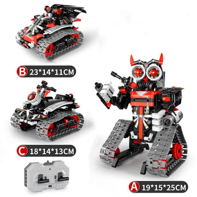 Children's Programming Robot Building Blocks Mechanical Dog