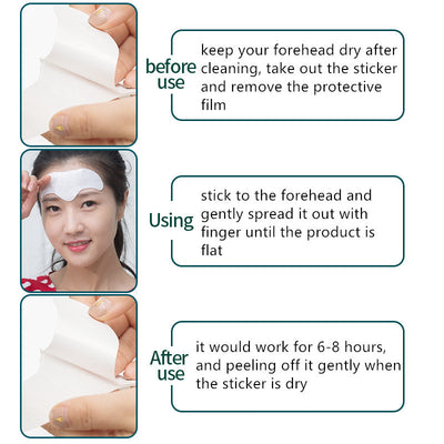 1pc-Forehead Line Removal Anti-wrinkle Stickers