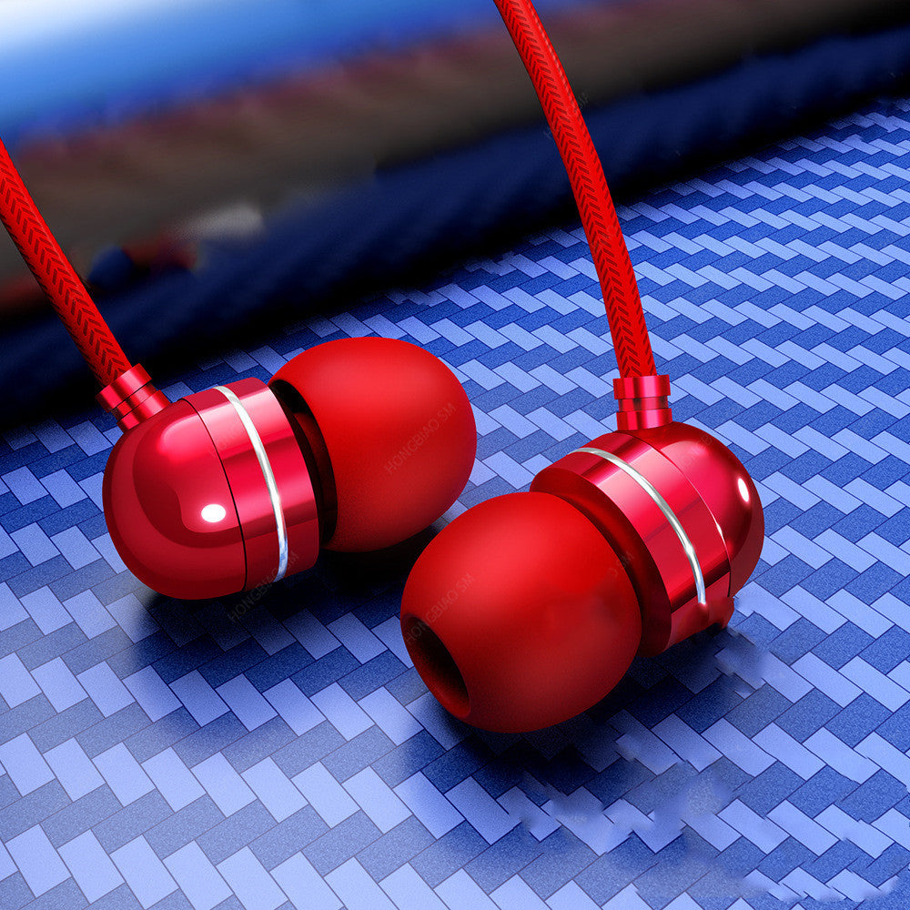 Wire-Controlled Headphones With Mic