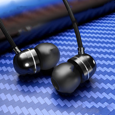 Wire-Controlled Headphones With Mic