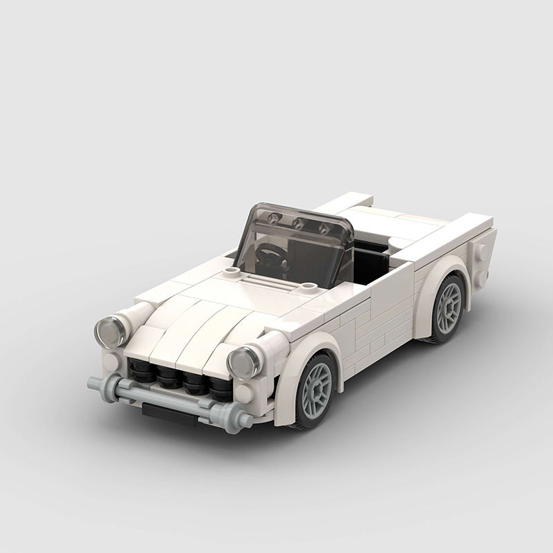 Vintage Convertible Car Racing Classic Car Model
