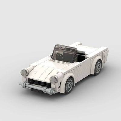 Vintage Convertible Car Racing Classic Car Model
