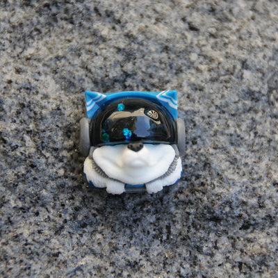 Space Dog DVA Resin Mechanical Keyboard Cover