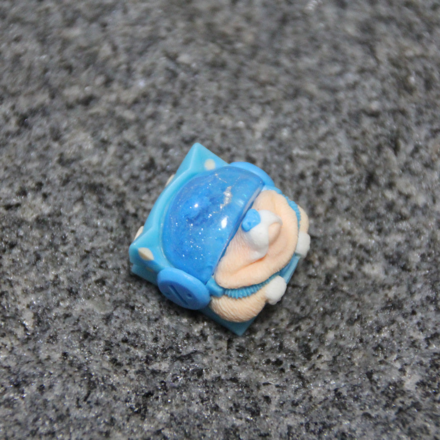 Space Dog DVA Resin Mechanical Keyboard Cover