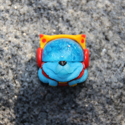 Space Dog DVA Resin Mechanical Keyboard Cover