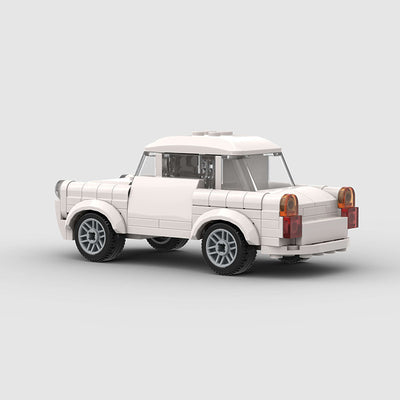 Mini Classic Car Racing Car Car Model Building Blocks Toy