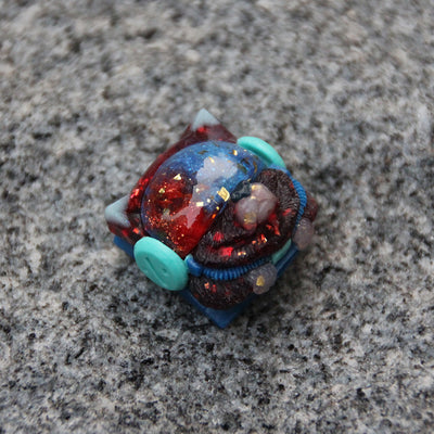 Space Dog DVA Resin Mechanical Keyboard Cover