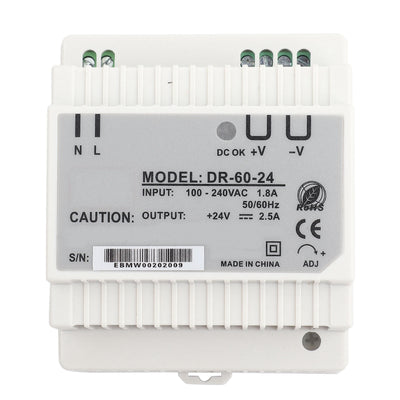 DR‑60‑24 60W Single Output 24V Din Rail Power Supply