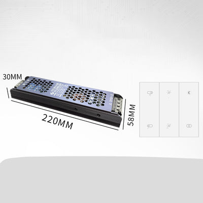 LED Low Voltage Light With Switching Power Supply