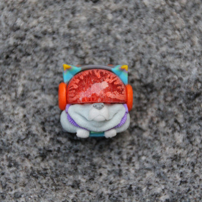 Space Dog DVA Resin Mechanical Keyboard Cover