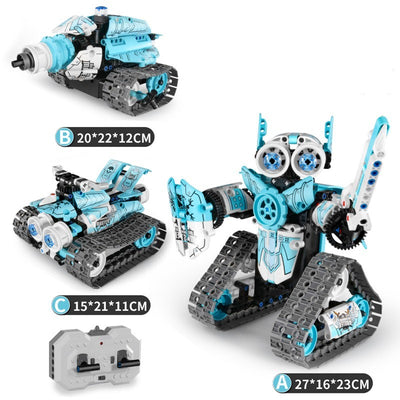 Children's Programming Robot Building Blocks Mechanical Dog