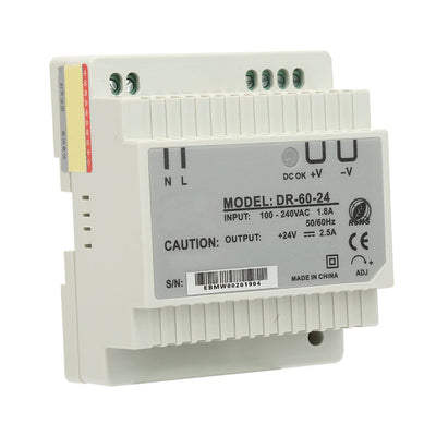DR‑60‑24 60W Single Output 24V Din Rail Power Supply