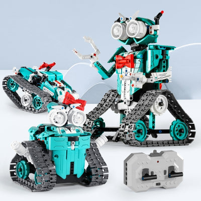 Children's Programming Robot Building Blocks Mechanical Dog