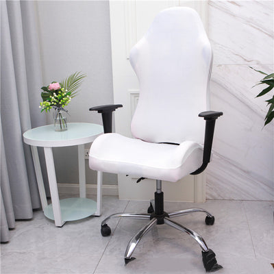 Stretch Fabric Gaming Chair Cover Armrest Swivel Chair Seat
