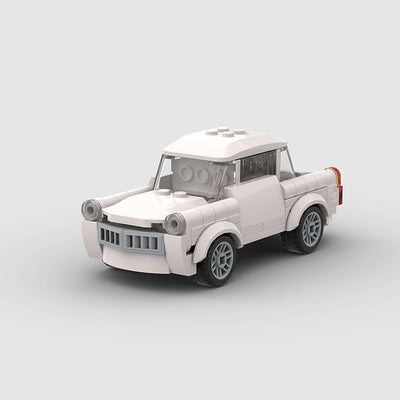 Mini Classic Car Racing Car Car Model Building Blocks Toy