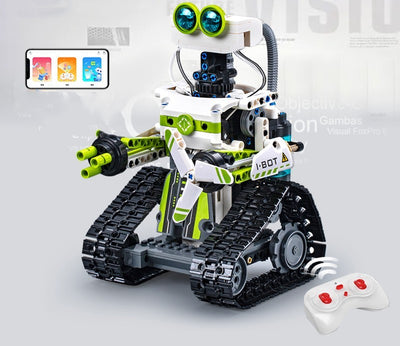 Children's Programming Robot Building Blocks Mechanical Dog
