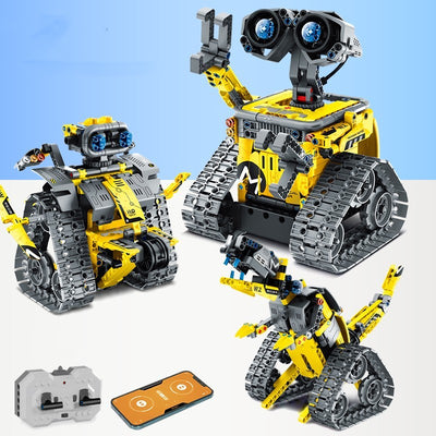 Children's Programming Robot Building Blocks Mechanical Dog