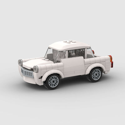 Mini Classic Car Racing Car Car Model Building Blocks Toy