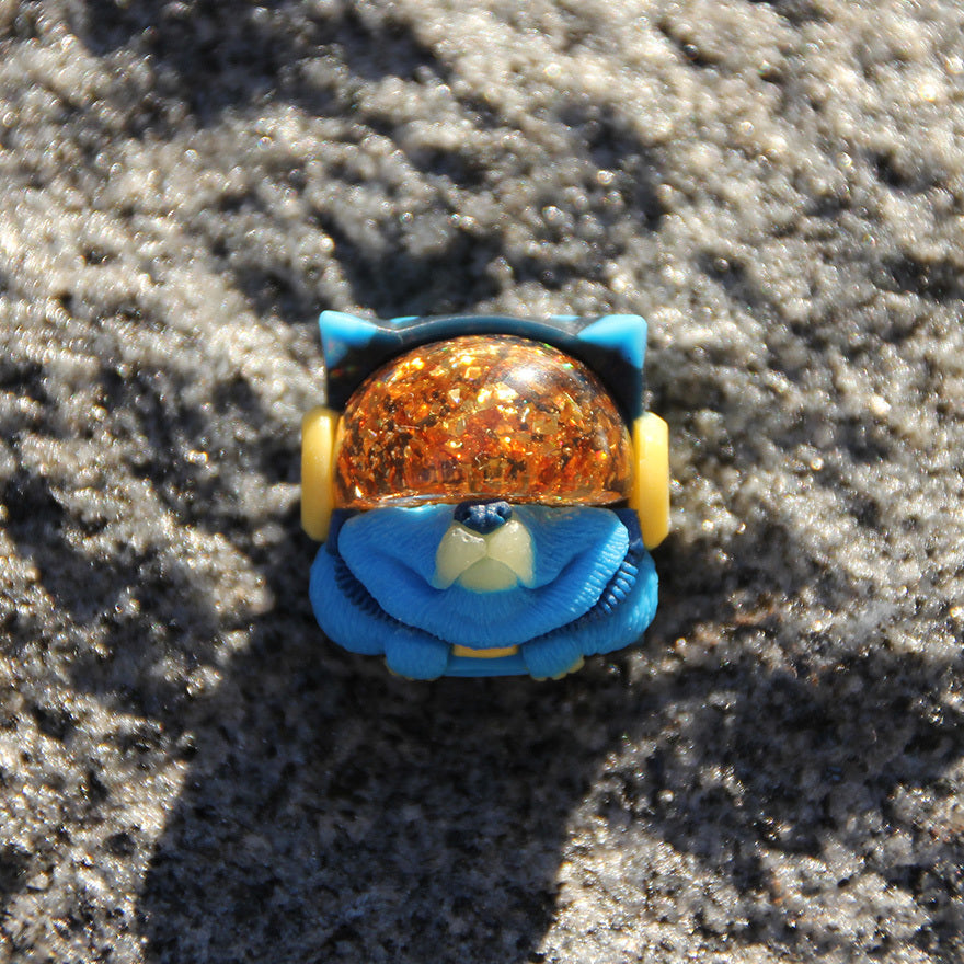 Space Dog DVA Resin Mechanical Keyboard Cover