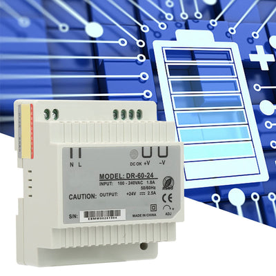 DR‑60‑24 60W Single Output 24V Din Rail Power Supply
